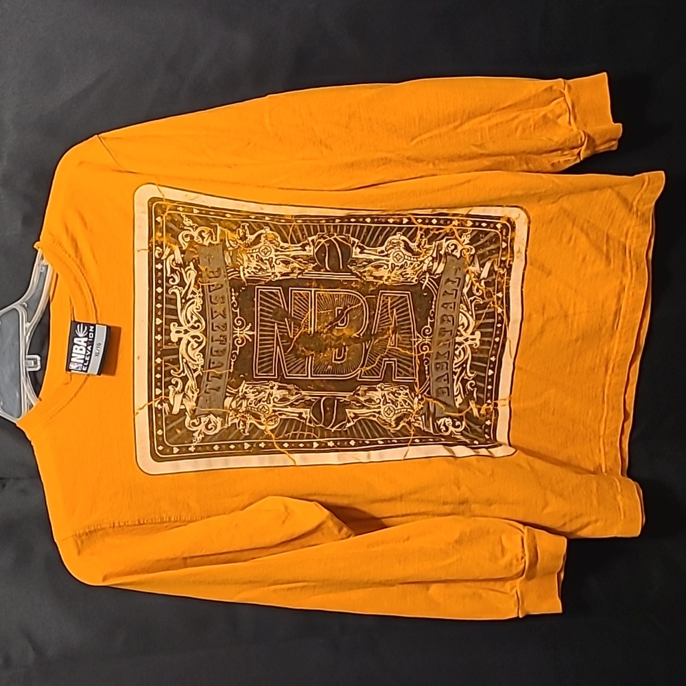 NBA Elevation orange Long sleeve Shirt